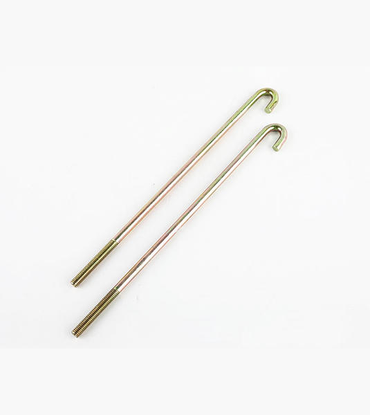 Um parafuso em forma de L é usado para proteger um componente de fixação e é o parafuso mais comumente usado na construção